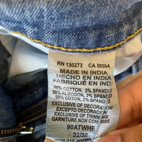 Athletic Fit Men's Wrangler Jeans 32x32 - Picture 7 of 7